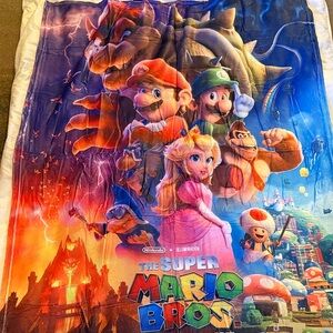 Super Mario Bros Movie Blanket